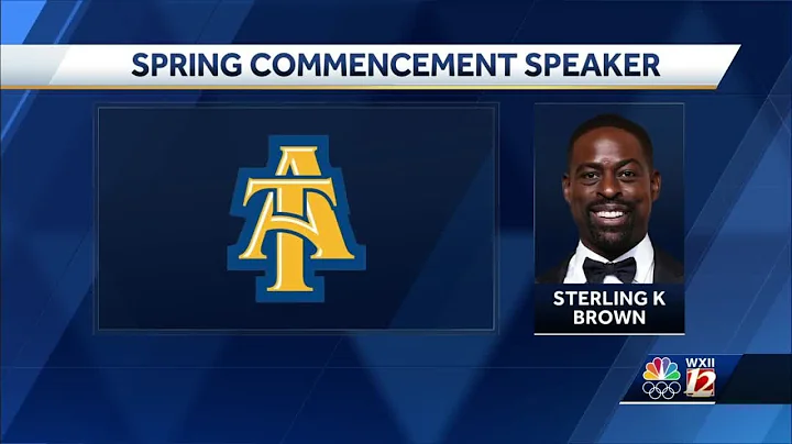 NC A&T University to host actor Sterling K. Brown at 2021 commencement ceremony