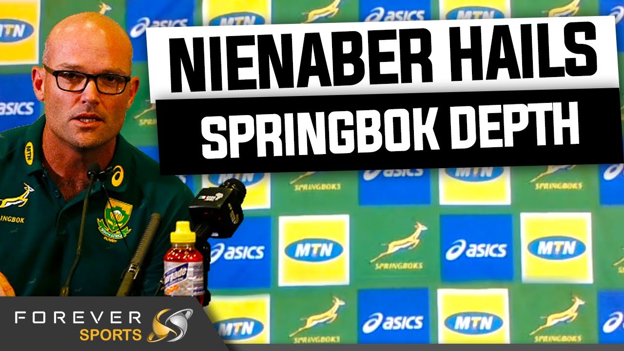 NIENABER HAILS SPRINGBOK DEPTH! | Jacques Nienaber & Makazole Mapimpi Presser | Forever Rugby