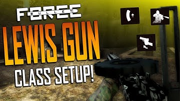 Bullet Force: BEST CLASS SETUP FOR THE LEWIS GUN! - [Lewis Gun Setup/Guide]