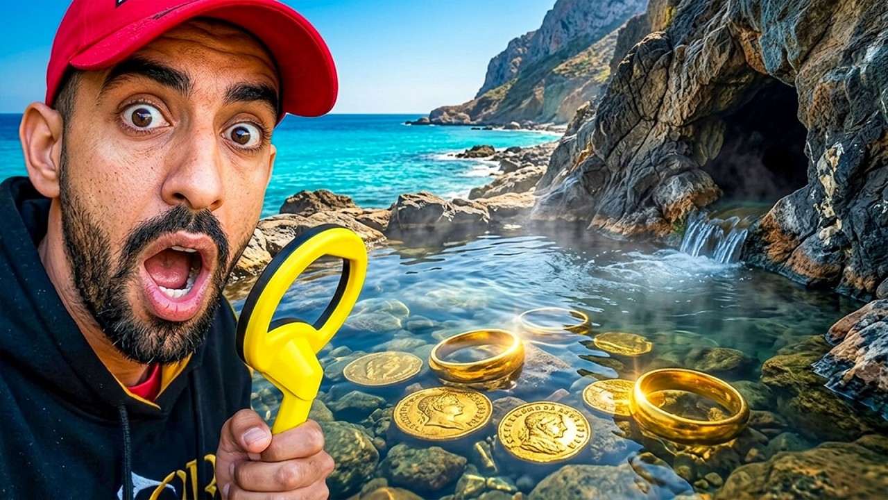 أغرب مكان بحثت فيه عن الذهب!🛑 حمام ساخن وكاشف معادن 💰 Unexpected Finds: Metal Detecting in Hot Water