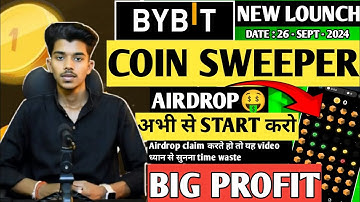 BYBIT telegram mini game | Coin sweeper Big airdrop | @shreeduet1912 #bybit #coinsweeper #airdrop