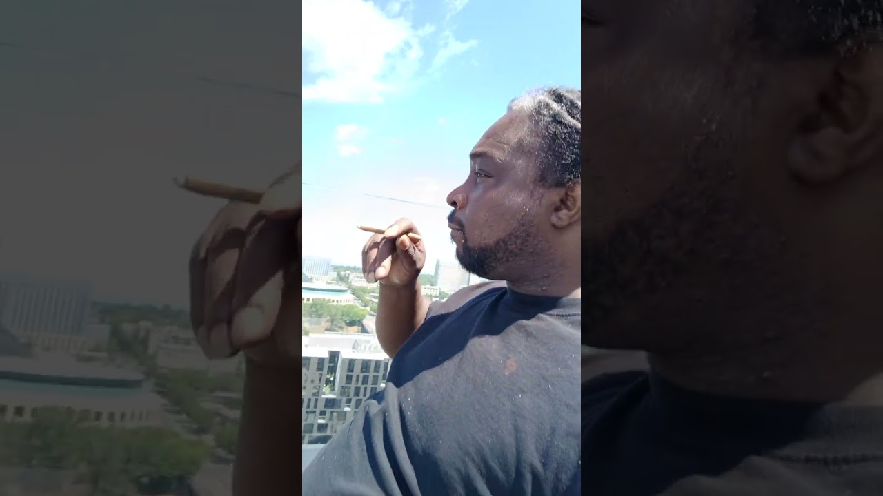 early morning coffee and blunts on tha rooftop