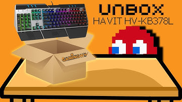 Hardware Unboxing: HAVIT HV-KB378L RGB Backlit Mechanical Gaming Keyboard