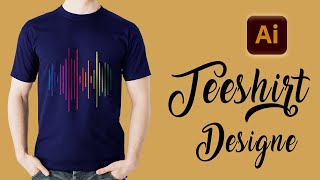 How to Design a Soundwave T-Shirt in Adobe Illustrator
