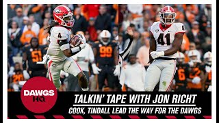Celebrity Talkin' Tape with Jon Richt: Cook, Tindall Lead the Way in Dominant Win vs UT Profile