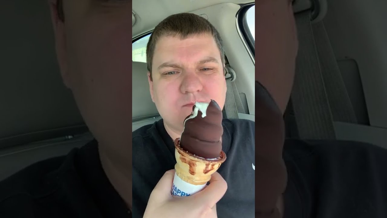 Chocolate Dipped Cone From Dairy Queen Shorts DairyQueen IceCream Food Comedy Funny 5