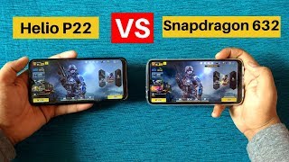 Qualcomm Snapdragon 632 VS Mediatek Helio P22 | Which is better for you camparision in hindi 