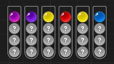 Ball Sort Puzzle - Color Game Level 77 Solution