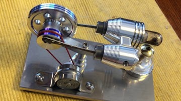 #251 Stirling External Combustion Engine