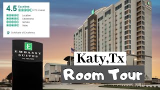 Embassy Suites by Hilton Houston West - Katy I Room Tour I 2019