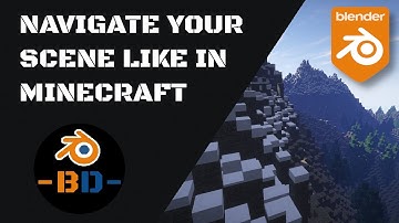 Another way to navigate around in Blender | #BDQuickTips