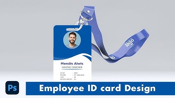 Employee ID Card Design  | Adobe Photoshop Tutorial | New Design