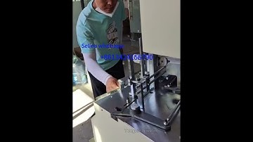 Full automatically tag stringer for plants tags full view video