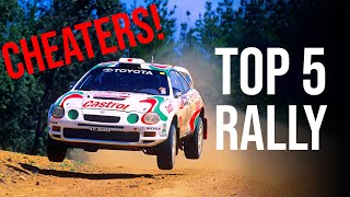 Top 5 WRC Cheats: Banned and Outlawed