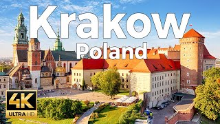 Krakow, Poland Walking Tour (4k Ultra HD 60 fps)  With Captions