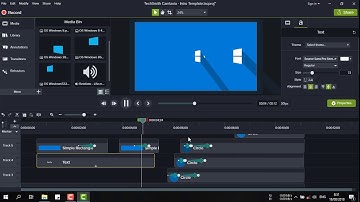 free Intro Template camtasia 8 and 9 - Windows 10 Intro By MAX PATCHS