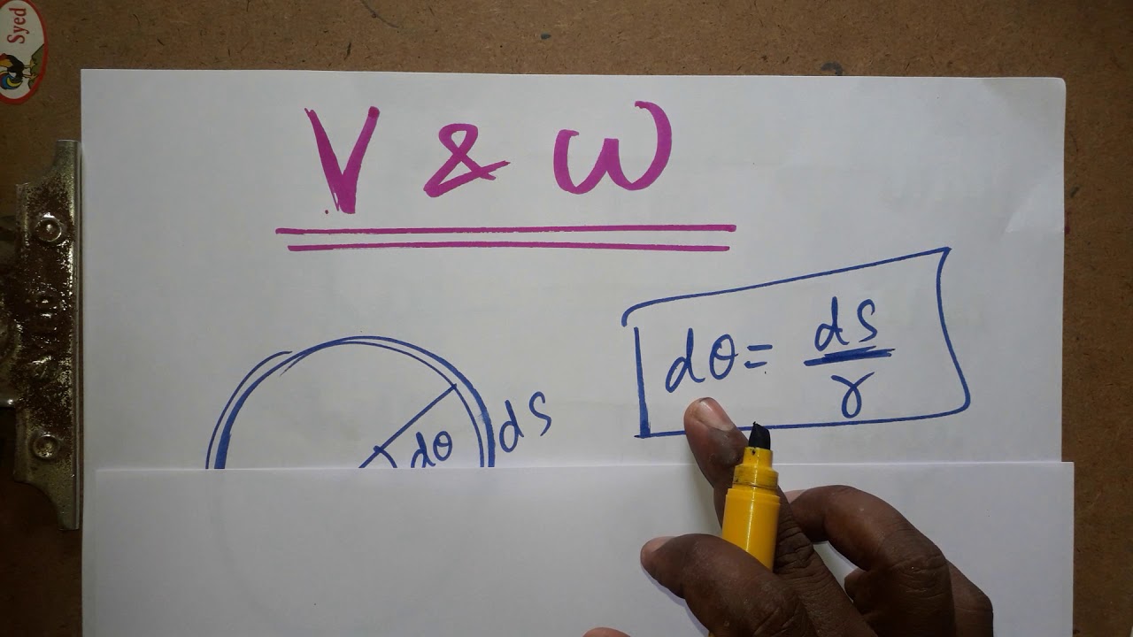 relation between angular acceleration and linear acceleration - YouTube