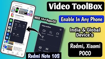 Xiaomi Video ToolBox Feature, Enable In Any Redmi, Xiaomi, POCO Device