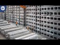 Here&#39;s How They Produce Hollow Core Panels In Factories