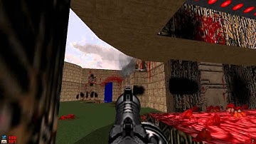 Brutal Doom V19 - Final Doom: The Plutonia Experiment - Map05: Ghost Town