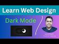 Add a dark mode button easily in a wordpress website using a plugin
