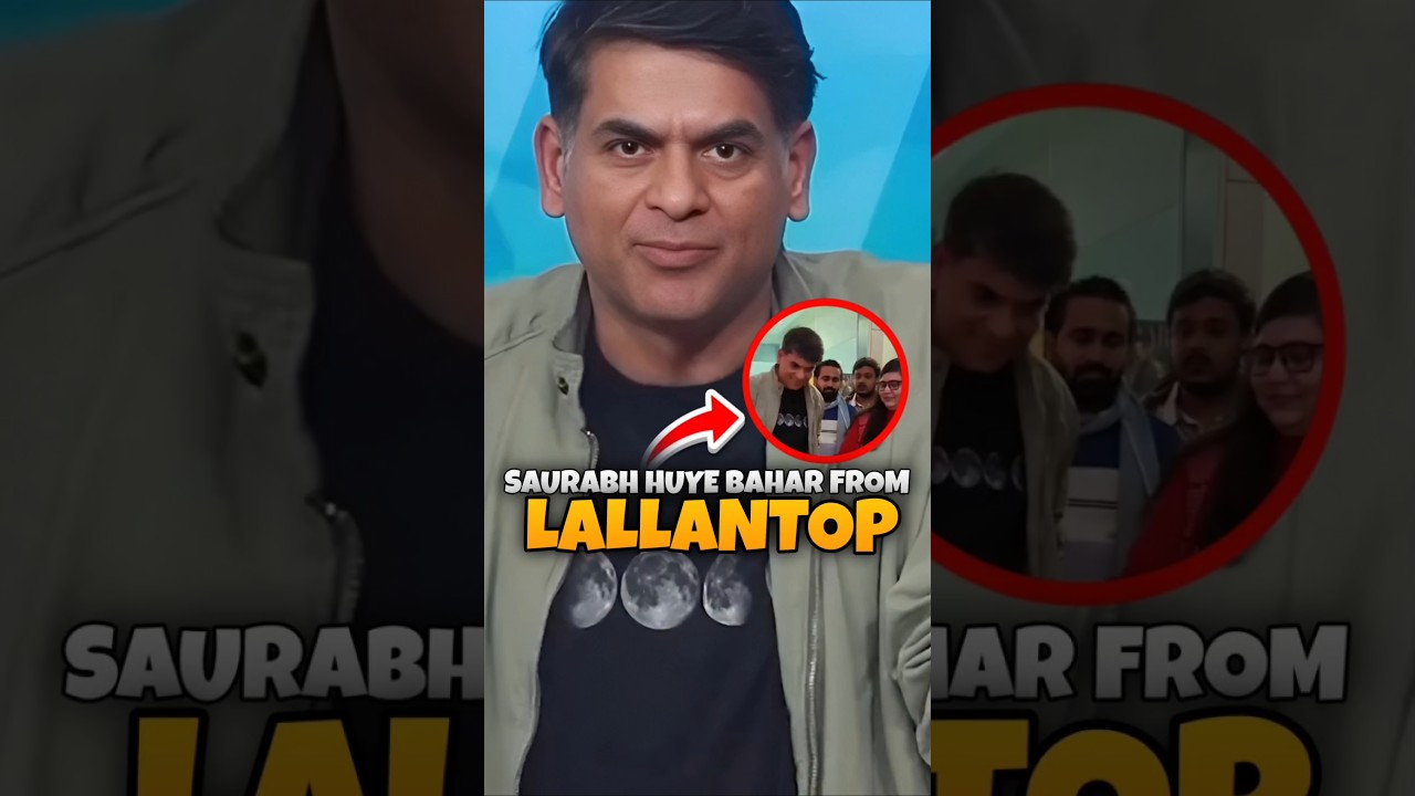 End Of An Era! Saurabh Dwivedi Quits Lallantop 💔