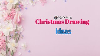Christmas Drawing Ideas 💡 || Merry Christmas Drawing Easy || Christmas Drawing 