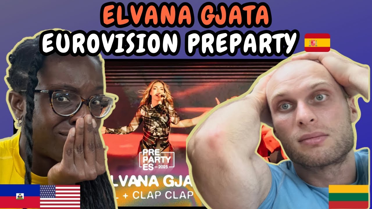 REACTION TO Elvana Gjata - Karnaval + Clap Clap + Me tana (Live at PrePartyES 2025)