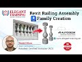 Revit Custom Railing Family Assembly | Step-by-Step Tutorial