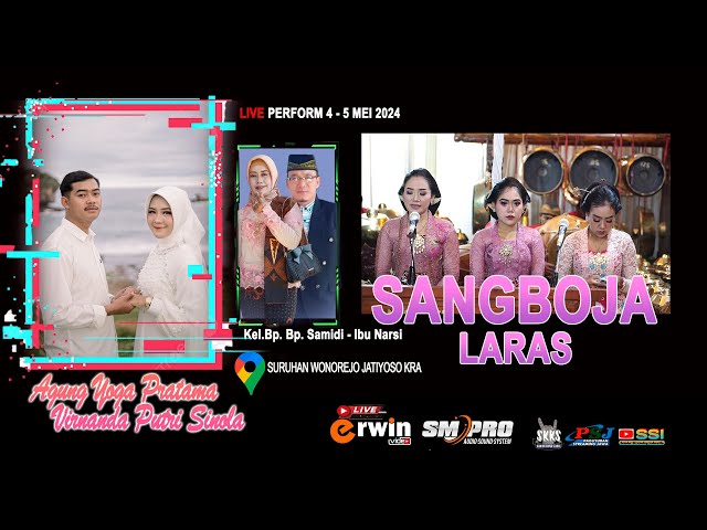 SANGBBOJA LARAS  // Pernikahan Agung Yoga Pratama    u0026    Virnanda Putri Sinola  4 MEI 2024 class=