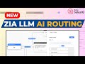 NEW! ZIA LLM AI Routing Feature for Zoho SalesIQ