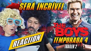 Reação ao The Boys Temporada 4 Trailer 2 #reaction