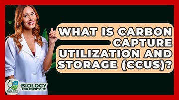 What Is Carbon Capture Utilization And Storage (CCUS)? - Biology For Everyone