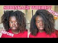 HOW I STRETCH MY WASH N GO: How to minimize shrinkage and maximize length 2020 || Simone Nicole