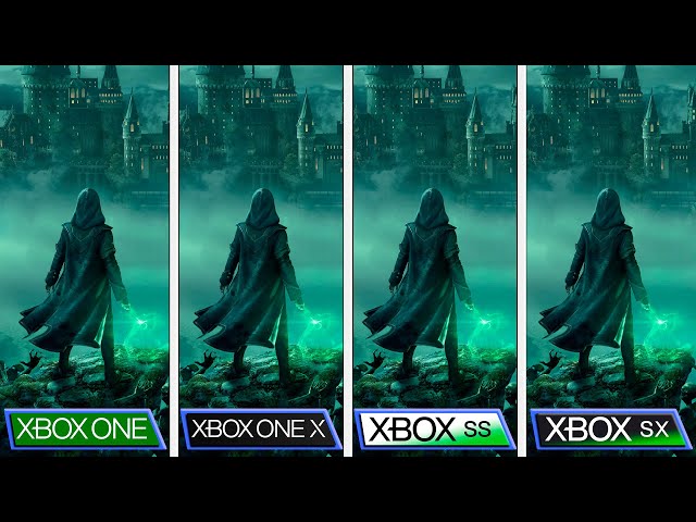 Hogwarts Legacy, Xbox One S/X vs Xbox Series X/S