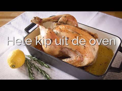 Video: Hoe Kip Uit Blik In De Oven Te Koken?