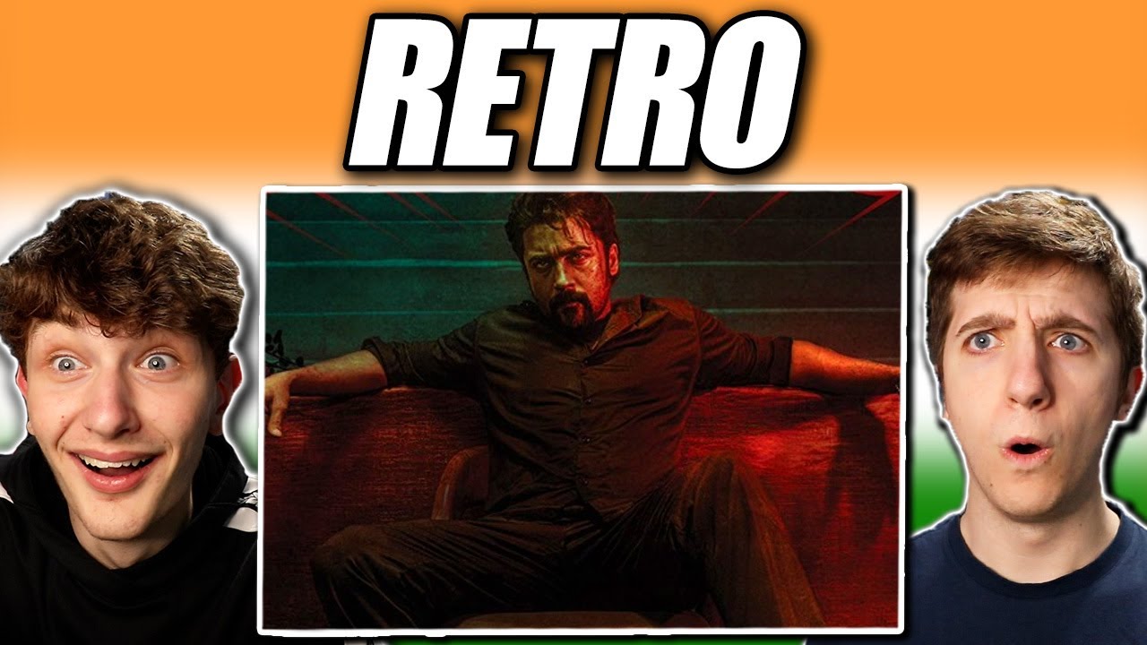 ⁣RETRO Teaser REACTION!! (Americans React to Indian Movie Trailer!)