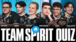 : TEAM SPIRIT QUIZ: DOTA 2 ROSTER