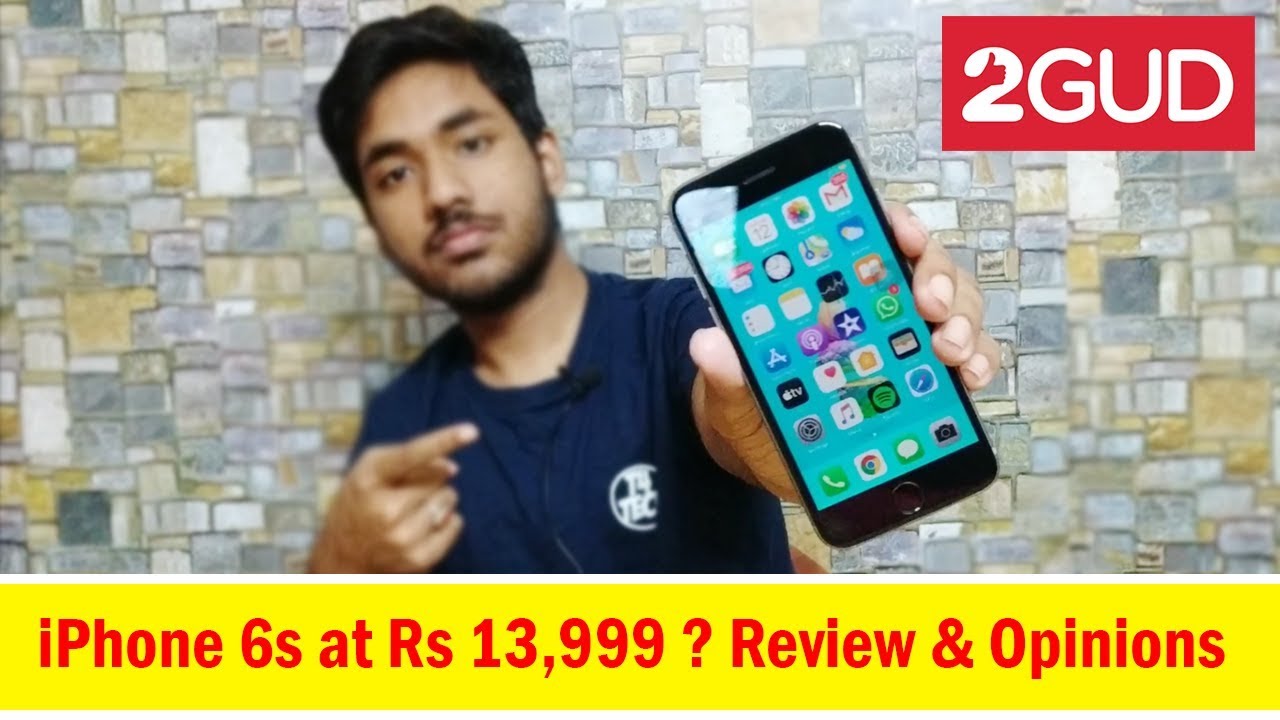 2gud Refurbished Iphone 6s Superb Unboxes In Seller Review Youtube