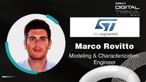 Digital Twin 2020｜STMicroelectronics｜Material Modeling for Microchip Encapsulation Simulation｜Intro