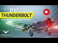 P47 thunderbolt gpep size 3555cc scale 16  ph217 phoenixmodel