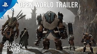 Middle-earth Shadow of War - Open World Trailer PS4