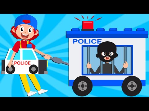 Скорая И Полицейская Машинки - 4 Millions Мультик - Детские Песенки