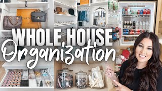 2024 WHOLE HOUSE ORGANIZATION MOTIVATION | HUGE ORGANIZE WITH ME 2024 |NEW YEAR ENTIRE HOME ORGANIZE