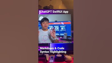 Add ChatGPT Markdown & Code Syntax Highlight to SwiftUI iOS App #iosdevelopment #chatgpt #swiftui