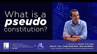 Lecture: What is a Pseudo Constitution? (2023) | AUSSIE LAW EXCLUSIVE