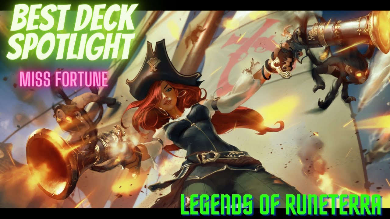 Best Miss Fortune Pirate Aggro Deck Spotlight (No Commentary) I LoR