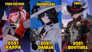 E0S1 DAHLIA X E0S1 RAPPA X E0S1 BOOTHILL - GAMEPLAY (HONKAI: STAR RAIL) BETA 3.8