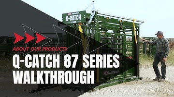 Q-Catch 87 Series Cattle Squeeze Chute | Walkthrough