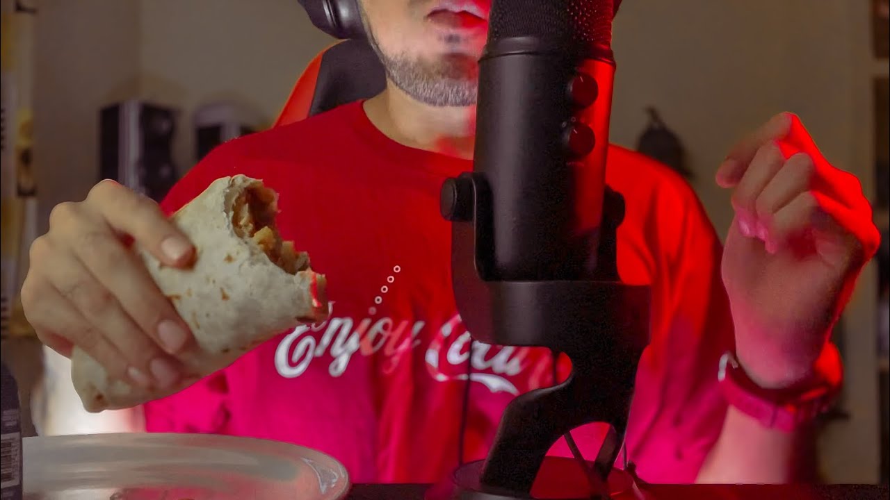 ASMR comiendo COMIDA MEXICANA 🇲🇽🌯